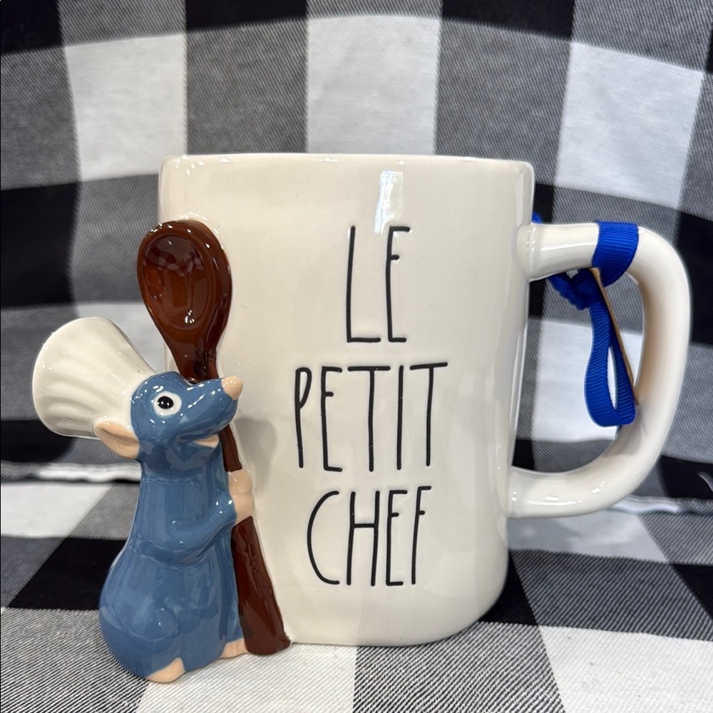 NWT Rae Dunn Le Petit Chef Remy Ceramic Mug - Picture 1 of 1